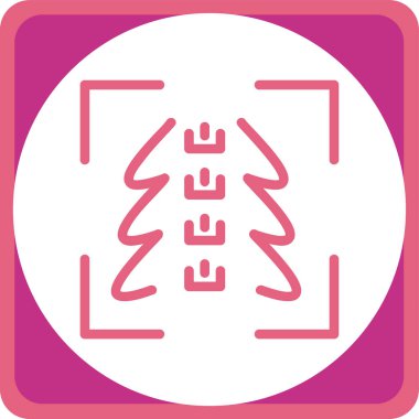 Modern bir simgenin vektör illüstrasyonu