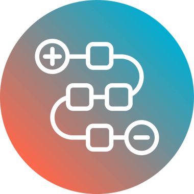 Kolayca değiştirilebilir ya da düzenlenebilir bulut ağı izole edilmiş vektör simgesi