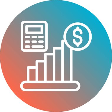 grafik vektör simgesi modern illüstrasyon