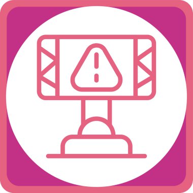 izleyici ikon vektör illüstrasyonu