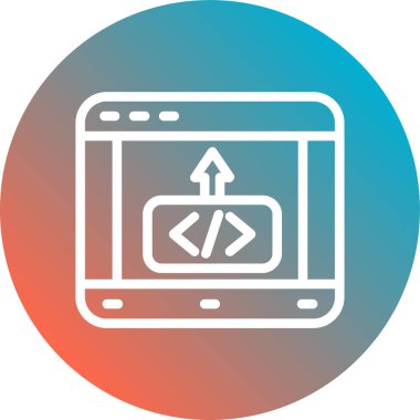 vektör İnternet simgesi illüstrasyonu