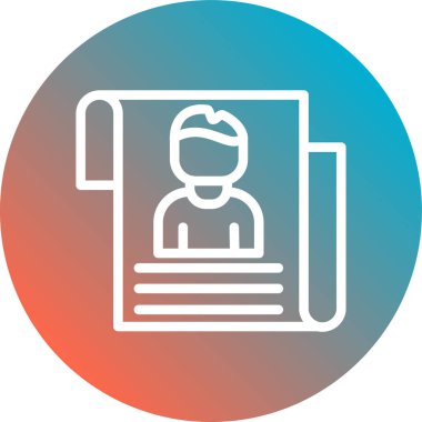 Kitap. Web simgesi basit illüstrasyon