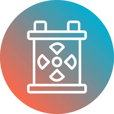 pil vektör illüstrasyonu