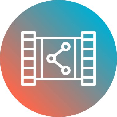 seo modern simgesinin vektör illüstrasyonu