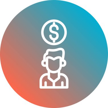 seo modern simgesinin vektör illüstrasyonu