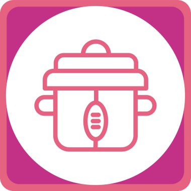 Gıda simgesinin vektör illüstrasyonu