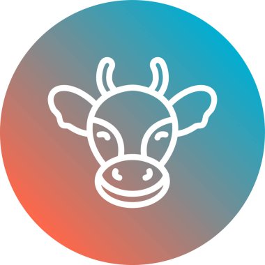 hayvan simgesi vektör illüstrasyonu