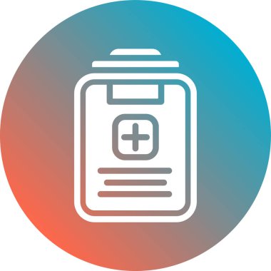 İlaç simgesinin vektör illüstrasyonu