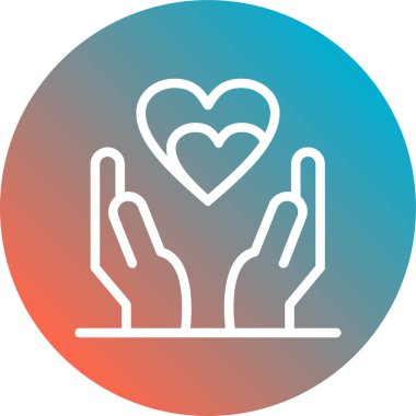 vektör elleri simgesi, illüstrasyon