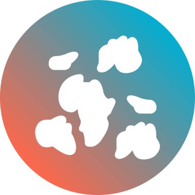 harita simgesi vektör illüstrasyonu