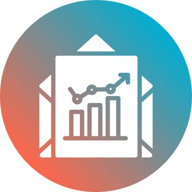 vektör pasta çizelgesi simgesi