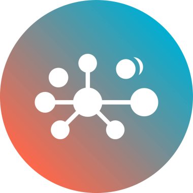 şebeke. Web simgesi basit illüstrasyon