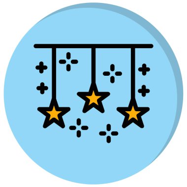 Modern simgenin vektör illüstrasyonu