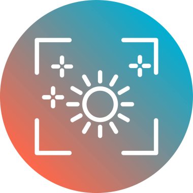 seo modern simgesinin vektör illüstrasyonu