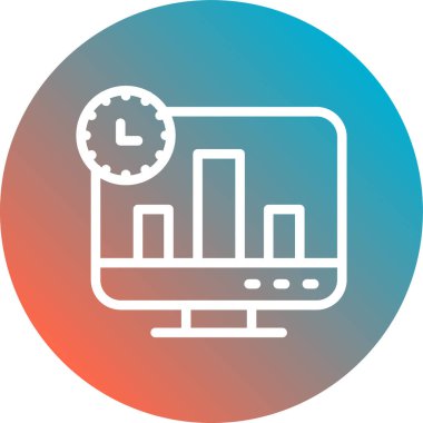 seo modern simgesinin vektör illüstrasyonu