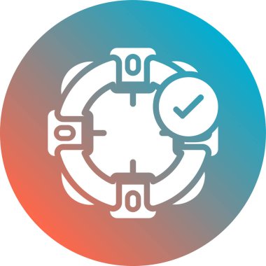 seo modern simgesinin vektör illüstrasyonu