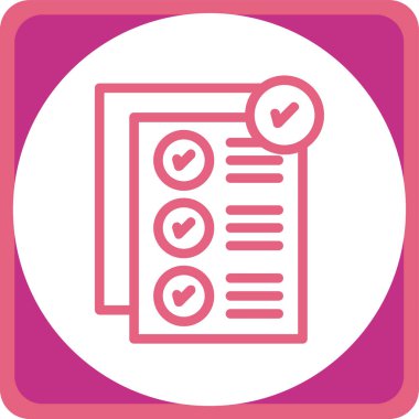 Pano. Web simgesi basit illüstrasyon