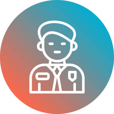 avatar simgesi vektör illüstrasyonu