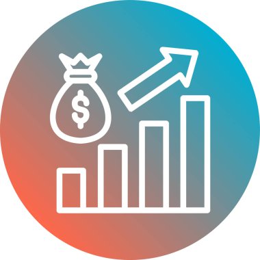 İş simgesinin vektör illüstrasyonu