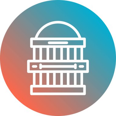 Modern simge oluşturmanın vektör illüstrasyonu