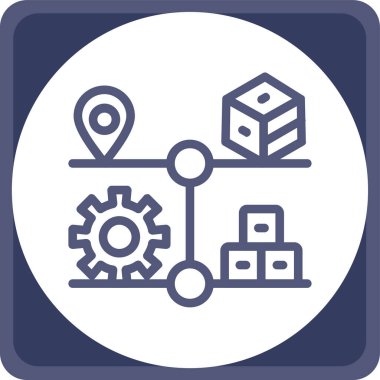 seo modern simgesinin vektör illüstrasyonu