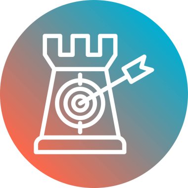 seo modern simgesinin vektör illüstrasyonu