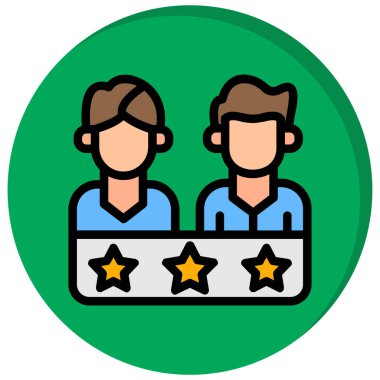 Müşteri servisi vektör simgesi