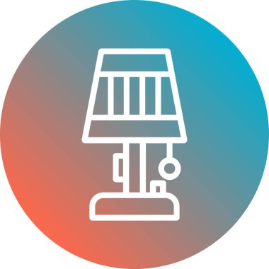 lamba ikonu vektör illüstrasyonu