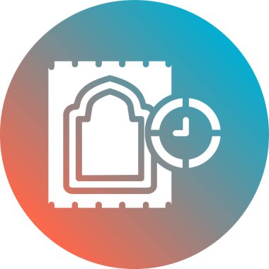 Güzel Takvim vektör satırı simgesi