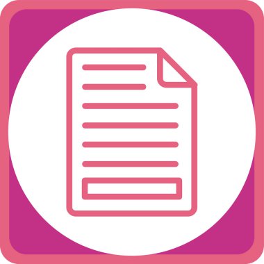 belge web vektör simgesi