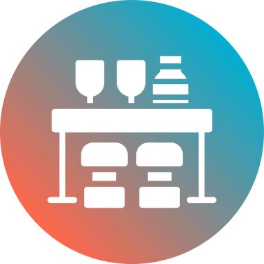 Gıda simgesinin vektör illüstrasyonu