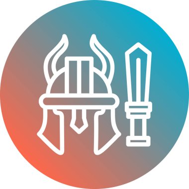 Meşale simgesinin vektör illüstrasyonu