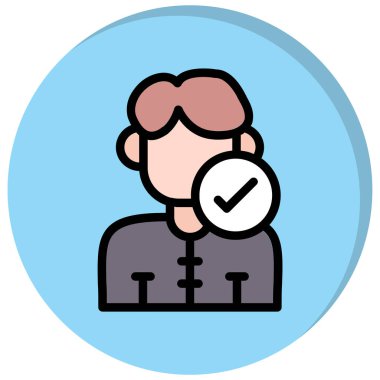 iş simgesi vektör illüstrasyonu