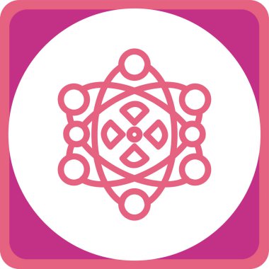 bir burç simgesinin güzel vektör çizimi