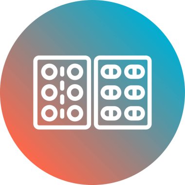 casino chip vector illustration