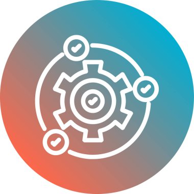 seo modern simgesinin vektör illüstrasyonu