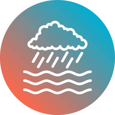 Hava simgesinin vektör illüstrasyonu