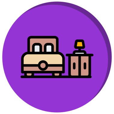 araba web simgesi basit illüstrasyon