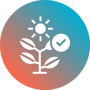 Güneş Simgesi Vektör illüstrasyonu