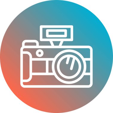 Vektör kamera Simgesi illüstrasyonu