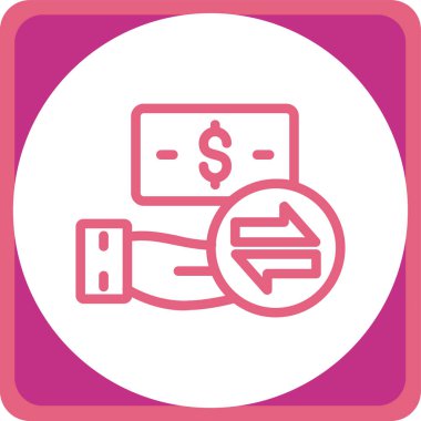 Dolar kartı. Basit tasarım