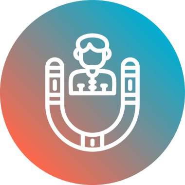 seo modern simgesinin vektör illüstrasyonu