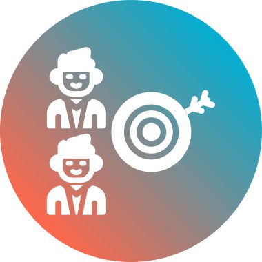 seo modern simgesinin vektör illüstrasyonu