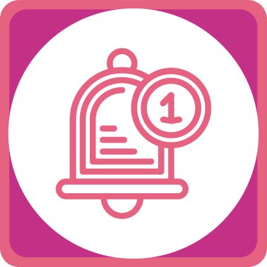 Mektup. Web simgesi vektör illüstrasyonu