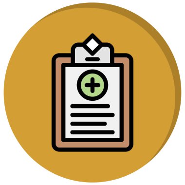 Modern tıbbi simgenin vektör illüstrasyonu