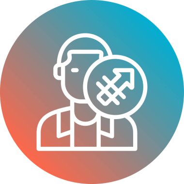 seo modern simgesinin vektör illüstrasyonu