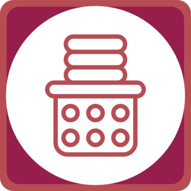 Modern simgenin vektör illüstrasyonu