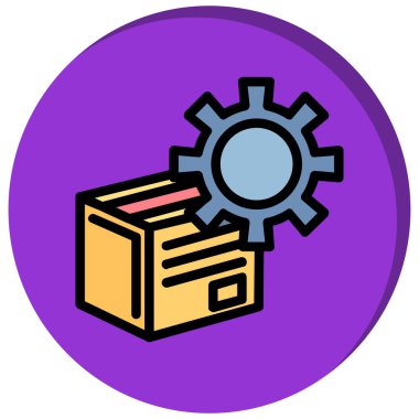 Belge içeren bir dizinin vektör illüstrasyonuName