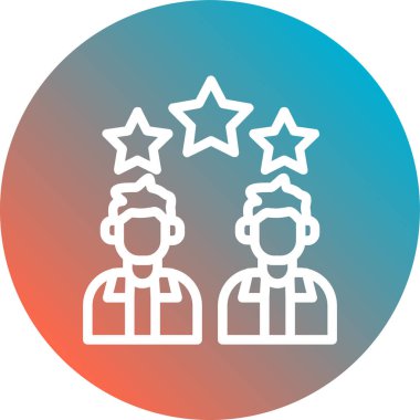 seo modern simgesinin vektör illüstrasyonu