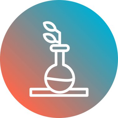 Vektör illüstrasyon simgesi, bitki